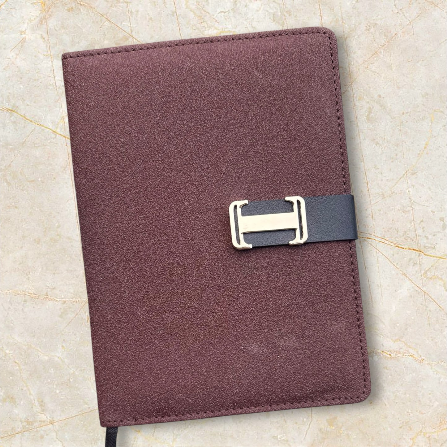 Rough Burgundy - A5 Notebook