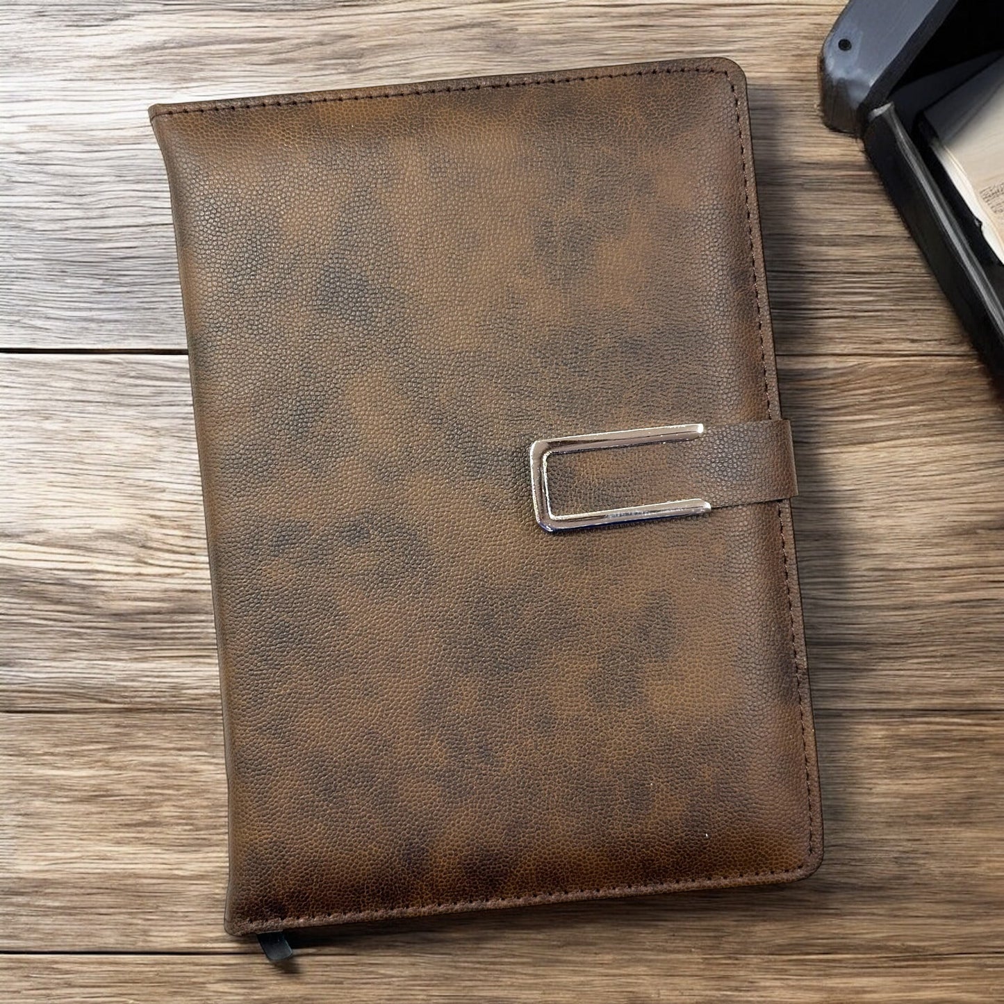 Brown Cloud Pearl Texture - A5 Notebook