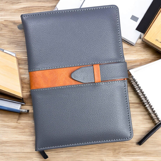Grey Belt - A5 Notebook - Karigar Chiriyaa