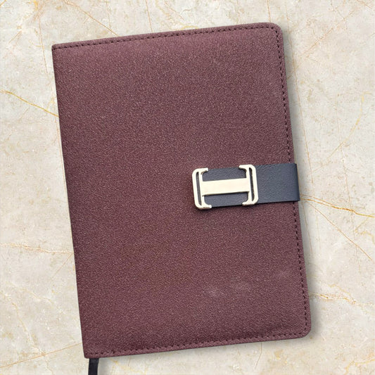 Rough Burgundy - A5 Notebook