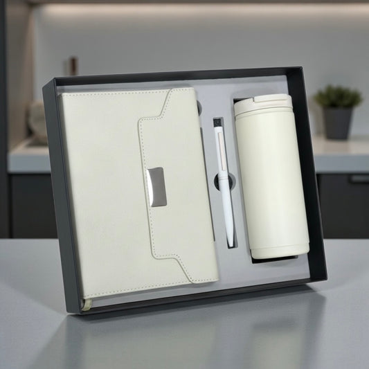 Premium Tri-fold Cream 3 in 1 gift set - Karigar Chiriyaa