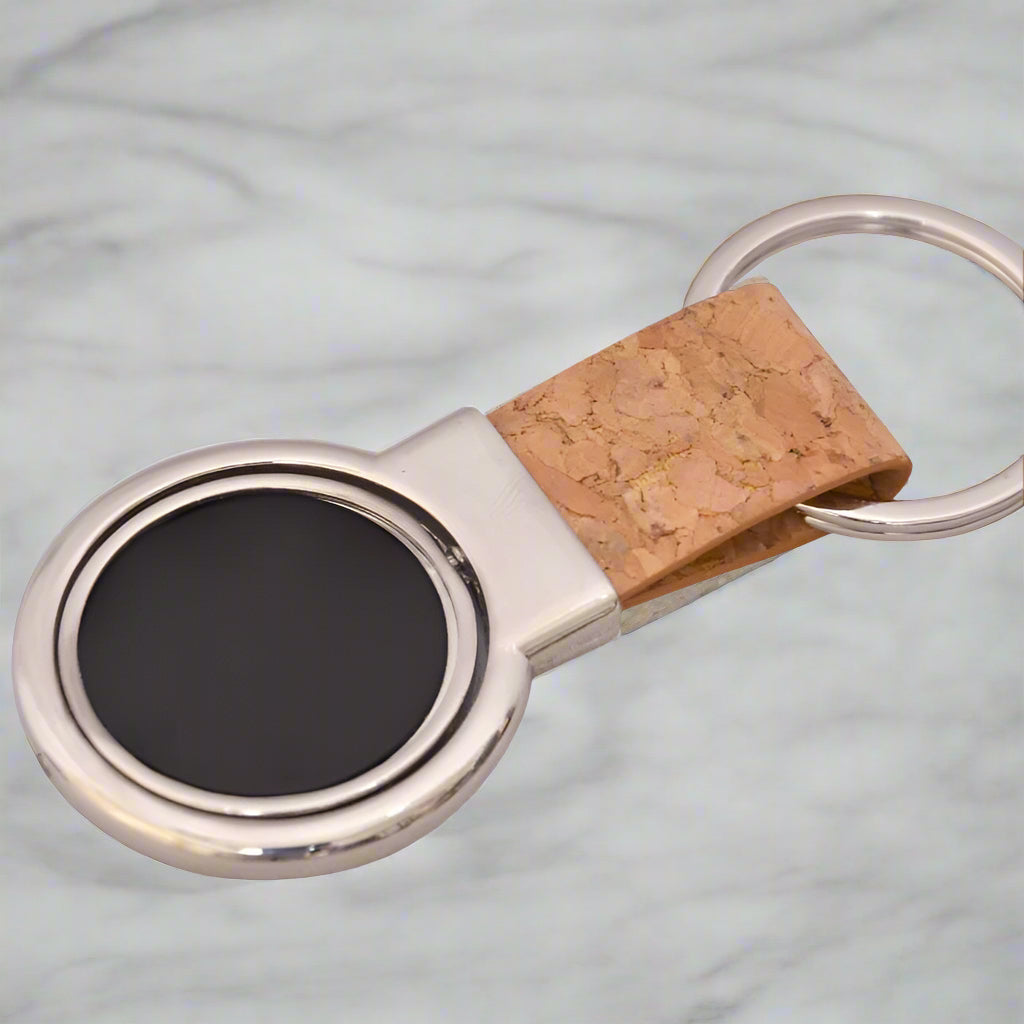 Round Metal with cork band - Karigar Chiriyaa